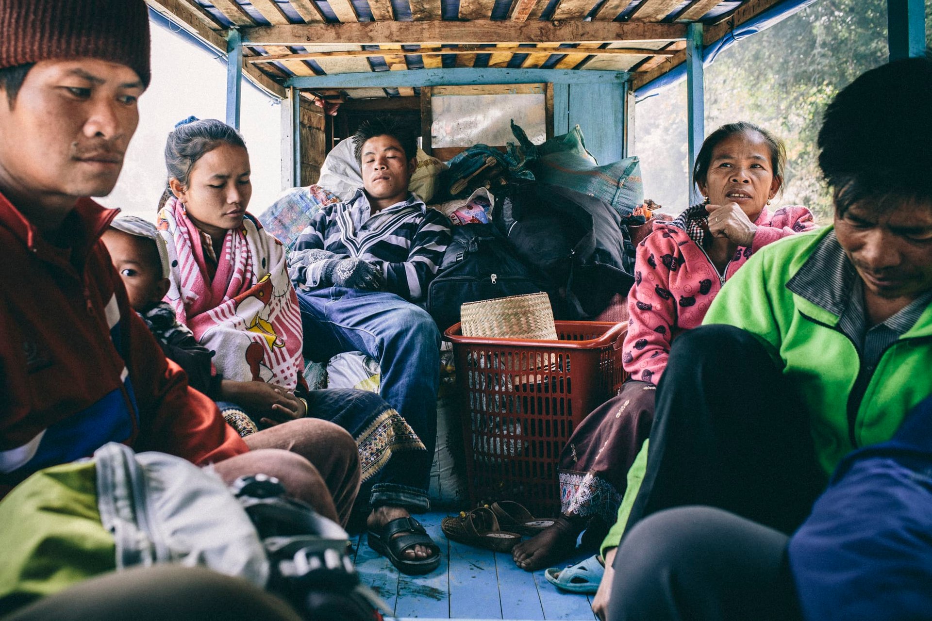 Dramatic landscape, Nam Ou valley