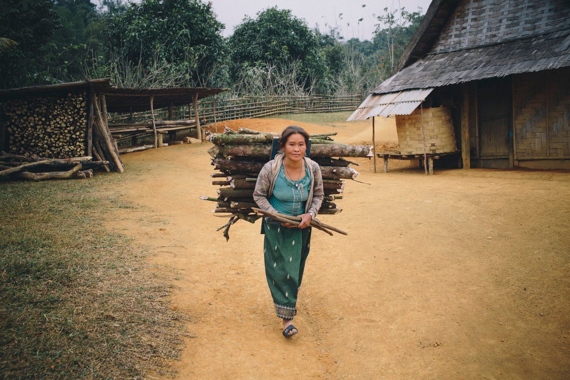 Scene of life, Northern Laos
