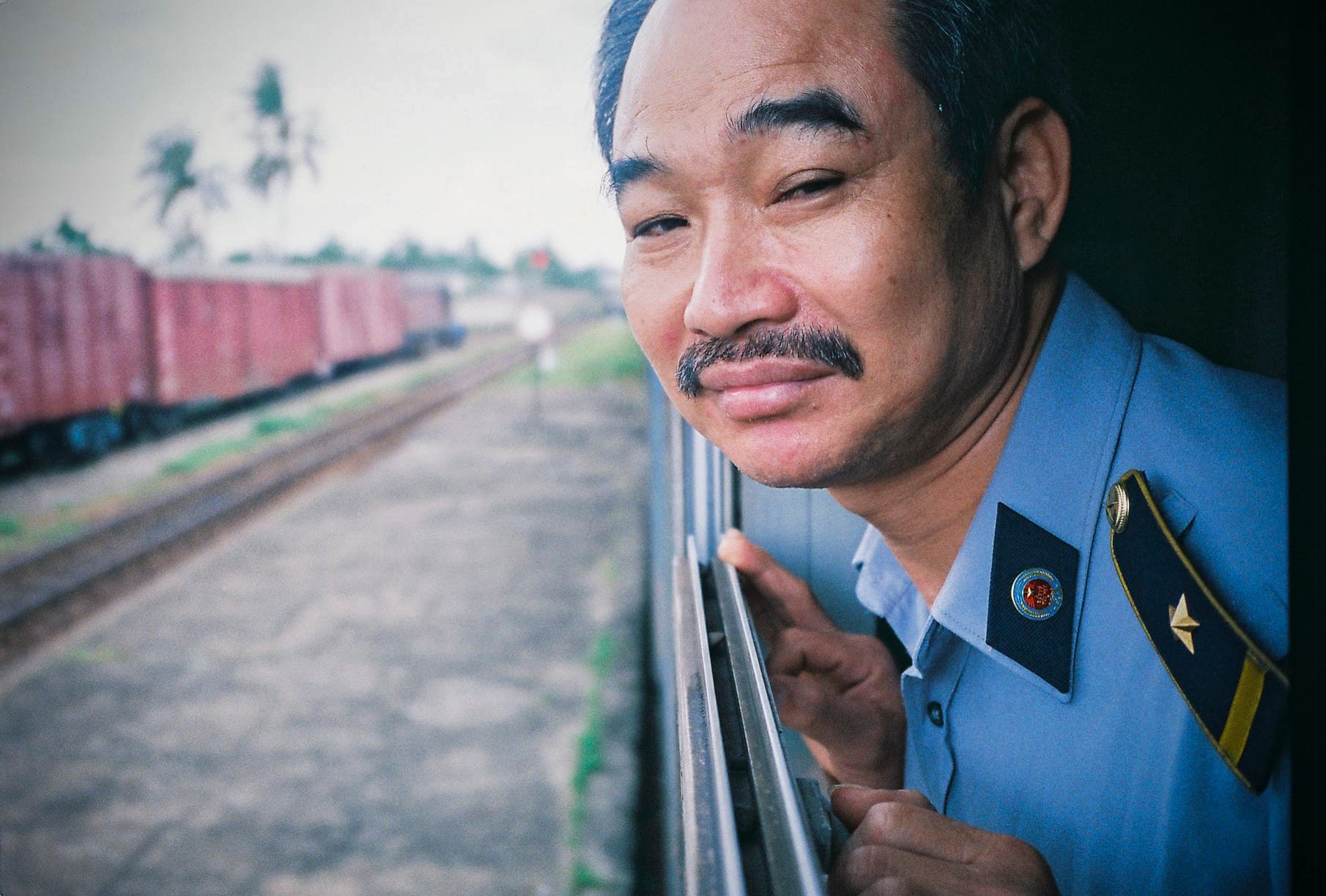 Vietnam, photographie de voyage en train