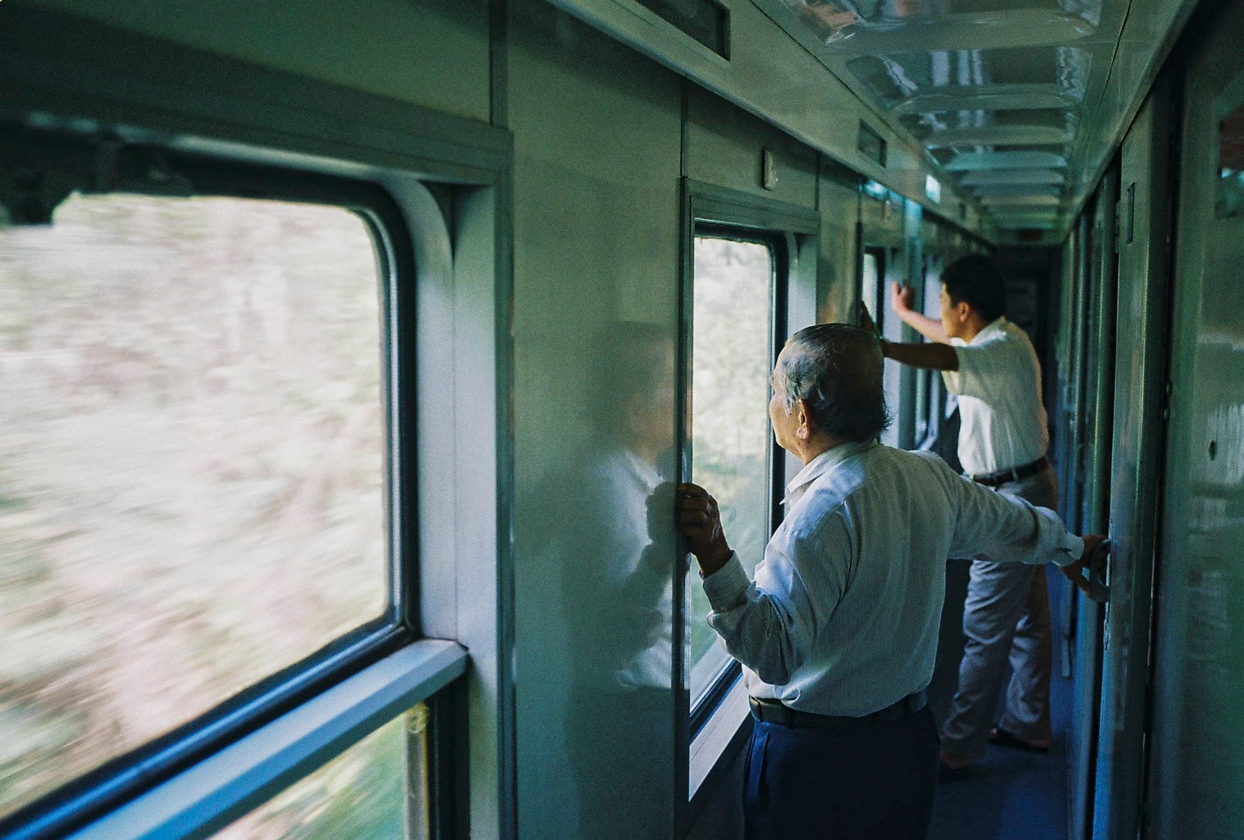 Vietnam, photographie de voyage en train
