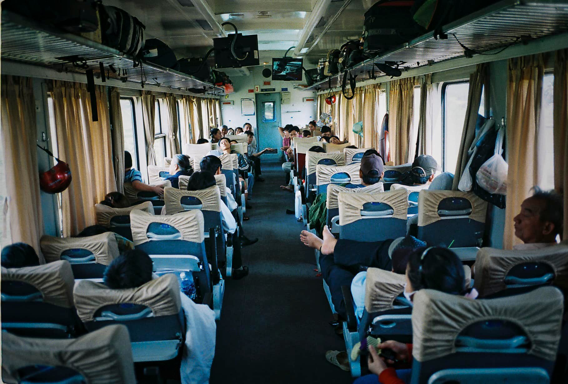 Vietnam, photographie de voyage en train