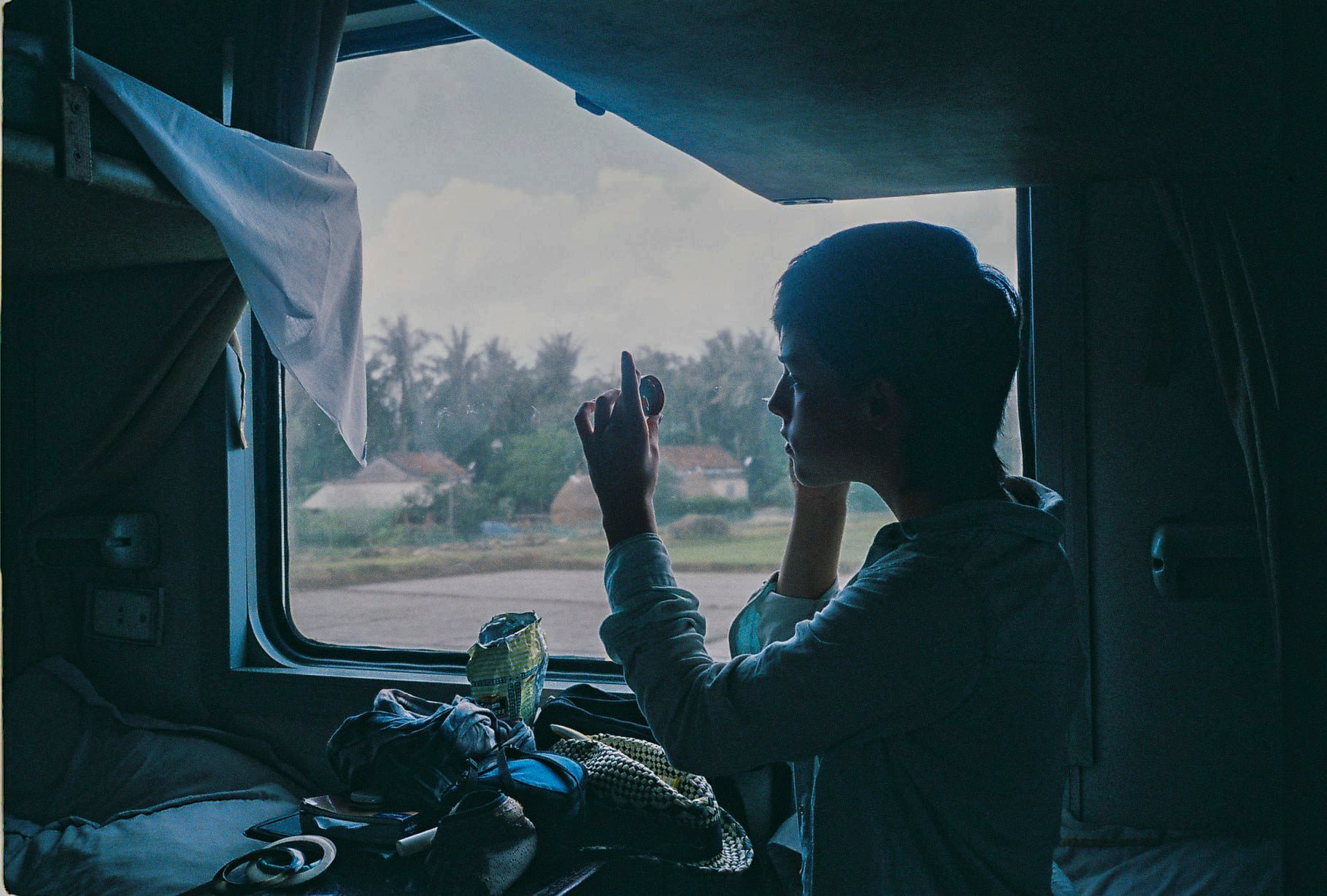 Vietnam, photographie de voyage en train