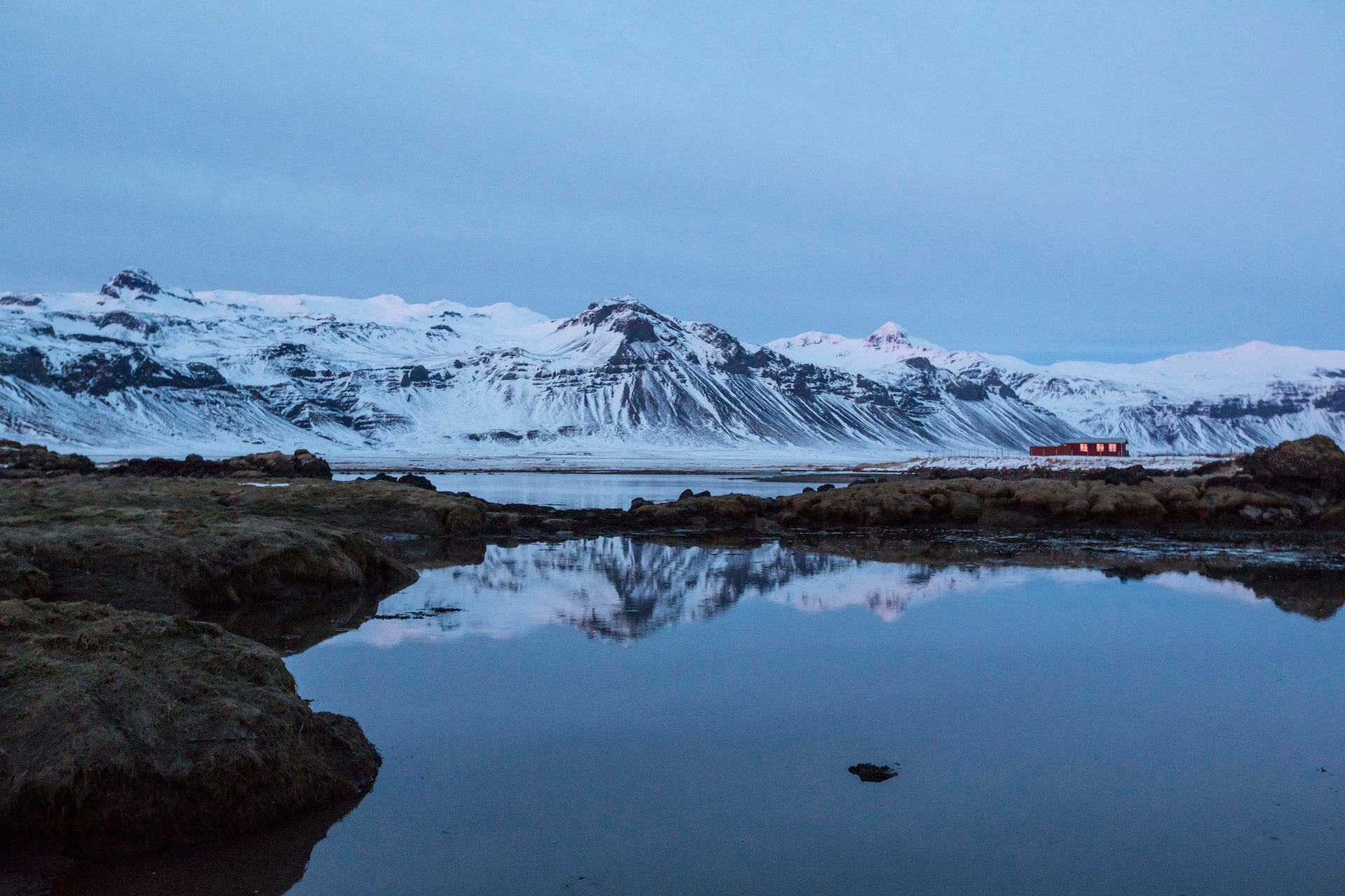 Icelandic landscape, solitude and vastness