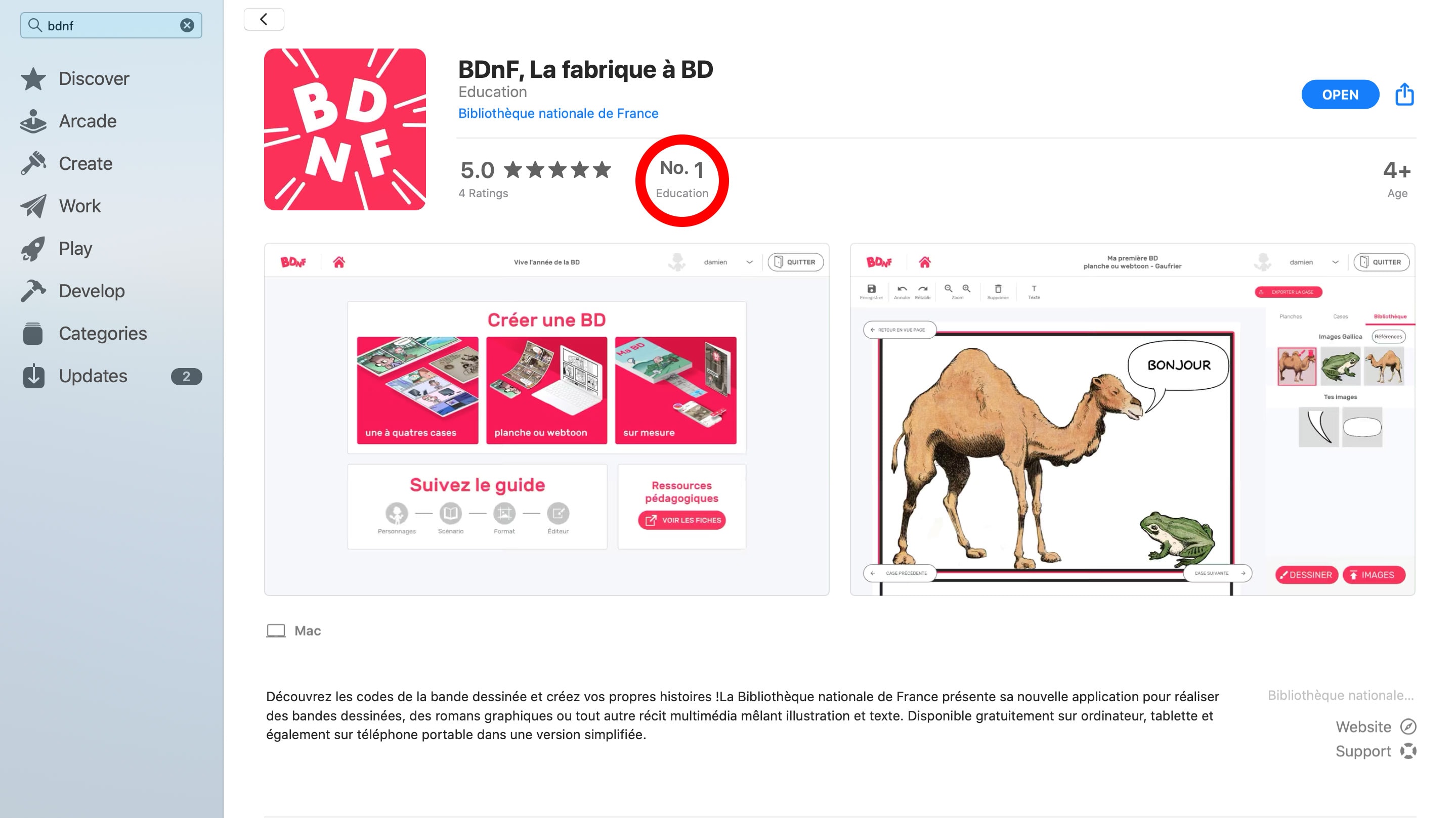 Mac App Store BDNF